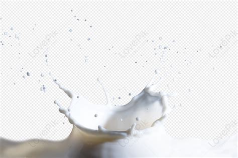 Milk Element Milk Splash Natural Milk White Png Transparent