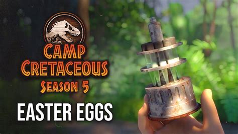 Easter Eggs In Season 5 Of Jurassic World Camp Cretaceous Youtube