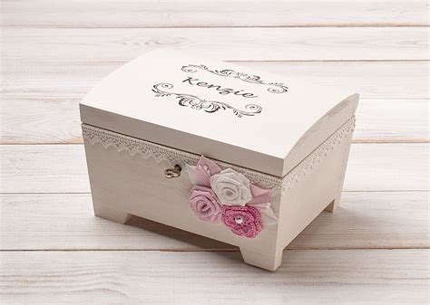 Jewelry Box For Girls Personalized New Baby Memory Box Little Etsy