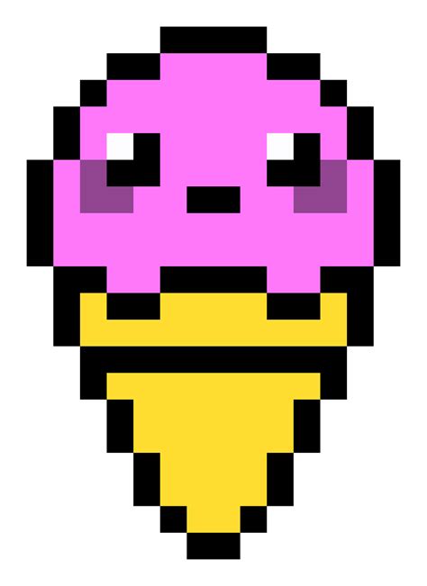 Pixel Art Facile Nourriture Kawaii Chocolate Ice Cream Pixel Art Images