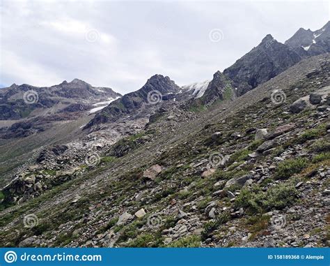 High Mountains Glaciers And Peaks Stock Photo Image Of Alps Grand