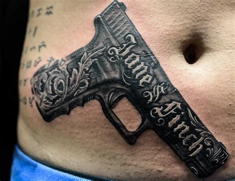 Chronic Ink Tattoo Toronto Tattoo Gun Tattoo By Winson