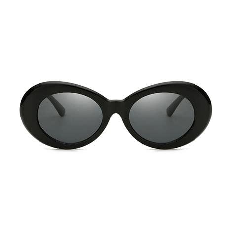 designer new unisex eyewear kurt cobain oval cheap fashion women s sunglasses men anti uv400