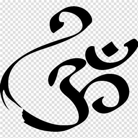 Om Calligraphy Logo Om Transparent Background Png Clipart Hiclipart