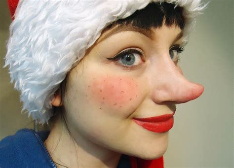 Christmas Elf Makeup Tutorial Christmas Elf Makeup Elf Makeup