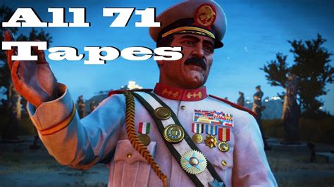 Just Cause 3 All 71 Di Ravello Tapes In Order Youtube