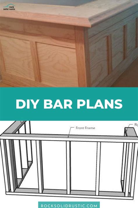 Home Bar Diy Step By Step Guide Rock Solid Rustic In 2020