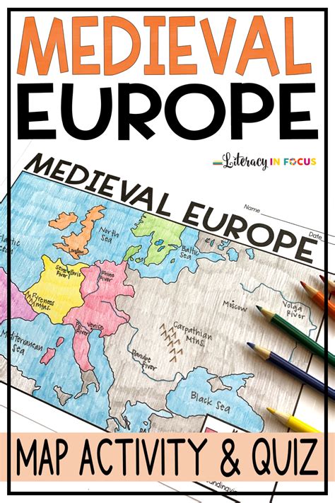 Reinforce The Geography Of The Middle Ages With A Medieval Europe Map