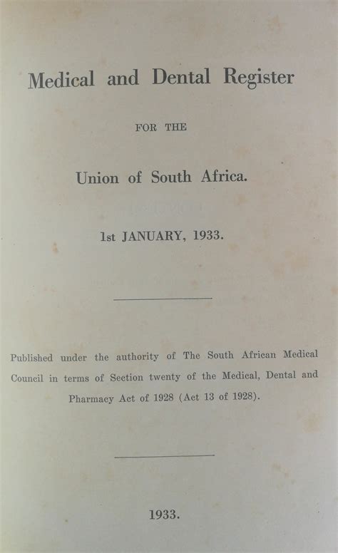 Medical Registers 1 Orange River Colony 1904 2 Colony Of The Cape