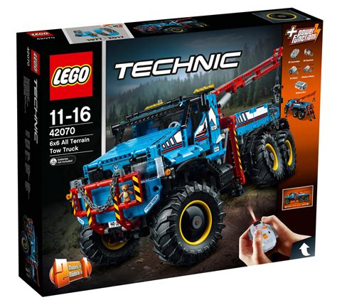 Buy Lego Technic 6x6 All Terrain Tow Truck 42070 At Mighty Ape Australia