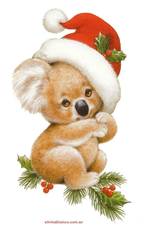 Koala Clipart Christmas Koala Christmas Transparent Free For Download