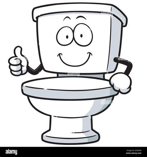 Cartoon Toilette Stockfotos und -bilder Kaufen - Alamy