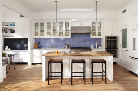 This kitchen designed by etc.etera for l.a.'s firehouse hotel. 9 Trendy Kitchen Tile Backsplash Ideas