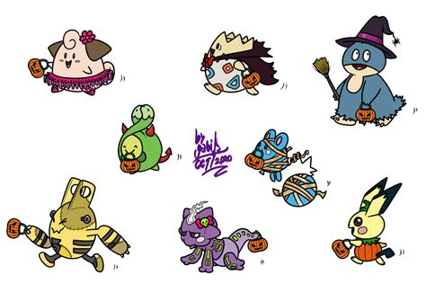 Defeated By A Mere Child — Baby Pokémon I Drew For The Halloween Event
