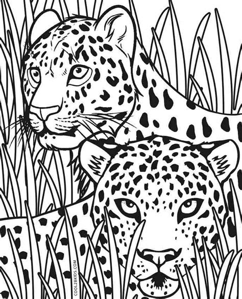 Coloring pages are fun for children of all ages and are a great educational tool that helps children develop fine motor skills, creativity and color recognition! Printable Cheetah Coloring Pages For Kids