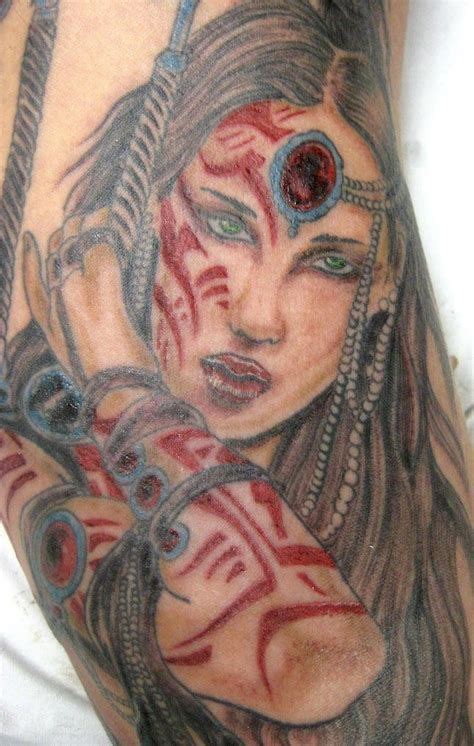 Image Result For Native American Warrior Tattoos Female Warrior