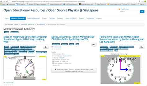 Open Source Physics Singapore March 2017