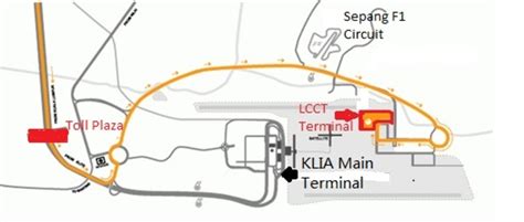 Klia Airport Map Malaysia Airport Klia Map Lapangan Terbang