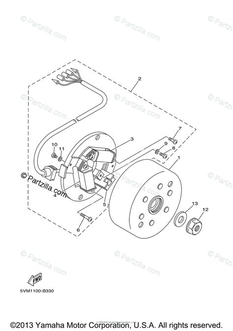 Follow along as we take our yamaha blaster engine from a set of case halves to a complete bottom end. Yamaha ATV 2004 OEM Parts Diagram for GENERATOR | Partzilla.com