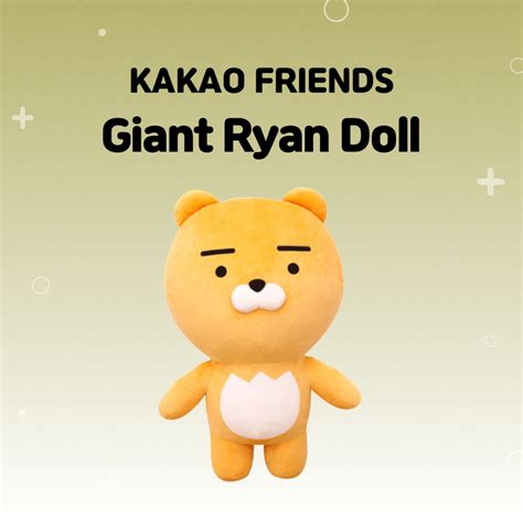 Kakao Friends Ryan Giant Doll 85cm Shopee Singapore