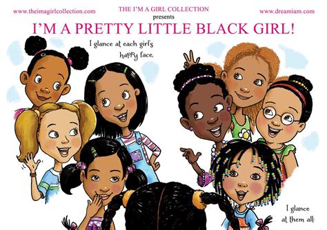 Im A Pretty Little Black Girl Autographed Book And Artwork