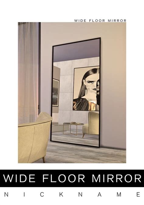 ﻿wide Floor Mirror Nicknamesims4 On Patreon Sims 4 Bedroom Sims 4