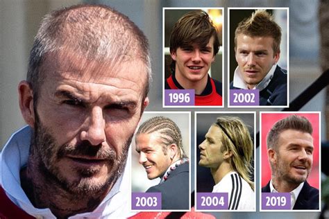 David Beckham Shows Off Thinning Hair Two Years After His Hair