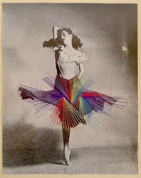 Jose Romussi S Stunning Embroidered Vintage Photos Of Dancers Art Art Design Embroidery Art