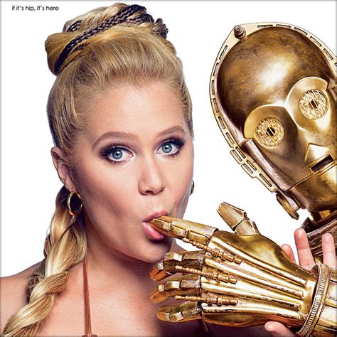 Amy Schumer As Star Wars Princess Leia For Gq All The Photos And More