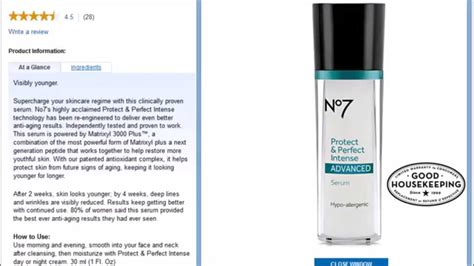 Boots No7 Protect And Perfect Intense Advanced Serum Review Youtube