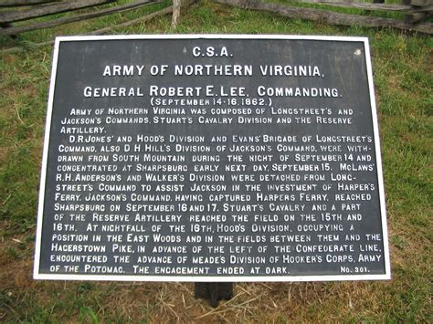Photo Army Of Northern Virginia Marker