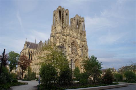 That church had been built on the site of the basilica where clovis was baptized by saint remi, bishop of reims, in 496. Reims Cathedral (Reims, 1427) | Structurae