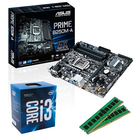 Kit Upgrade PC Core i3 ASUS B250M-A 8 Go - Kit upgrade PC ASUS sur LDLC.com