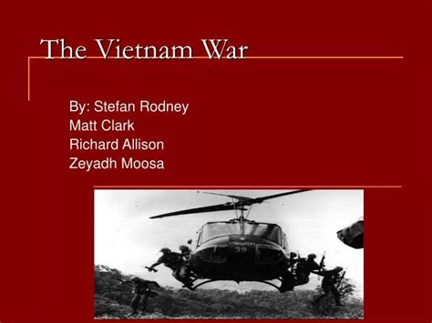 Ppt The Vietnam War Powerpoint Presentation Free Download Id 1081896