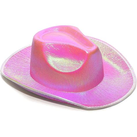 Sparkly Glitter Cowboy Hat Halloween Carnival Christmas Colorful Cap