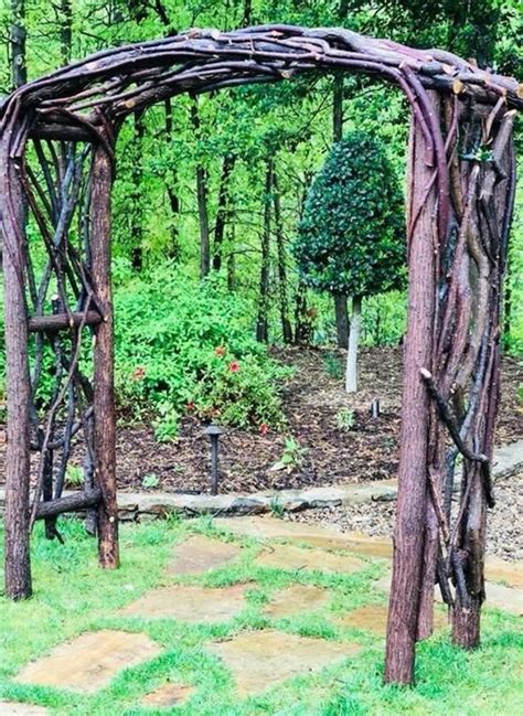 Try These Simple Rustic Garden Arbors Projects