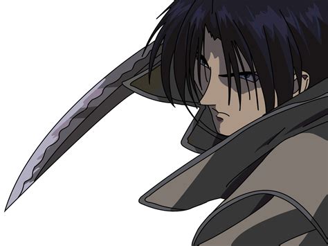 Rurouni Kenshin Aoshi Shinomori Vector Minitokyo