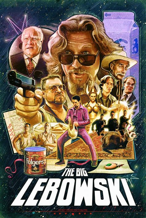 the big lebowski 1998 poster my hot posters