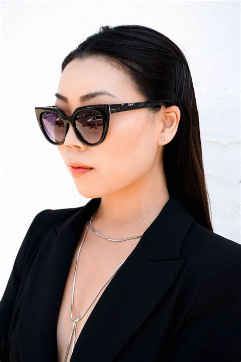 Covry Carina Sunglasses Black Asian Fit Asian Fit Sunglasses