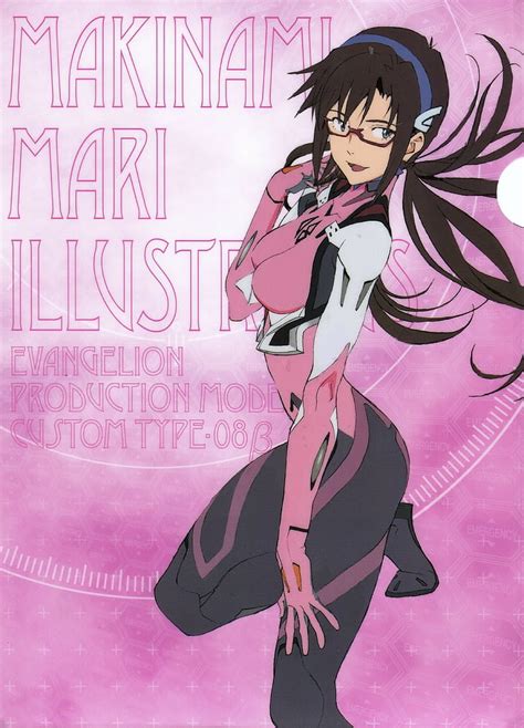 X Px Free Download Hd Wallpaper Neon Genesis Evangelion Anime Girls Makinami Mari
