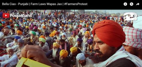 Anthem Of Resistance “bella Ciao” Goes Punjabi At India Farmers Protest Site The Indian Eye