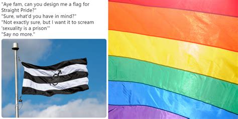 It is essentially morphing into a symbol for anyone who's not white and heterosexual, and that creates a gigantic imbalance. The 'Straight Pride' flag is now a Twitter meme | indy100