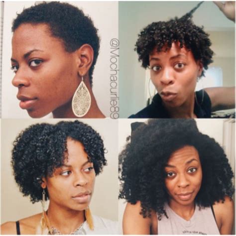 Image Result For 1 Year Hair Growth After Big Chop 3c 4a Hair Growth