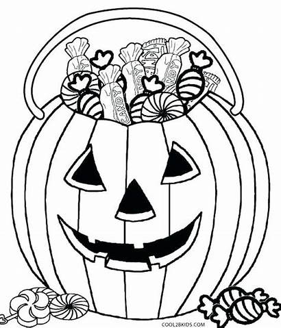 Coloring Candy Pages Corn Printable Heart Halloween