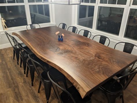 Live Edge Dining Room Tables For Sale Lancaster Live Edge