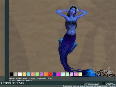 Sims 4 Mermaid Cc