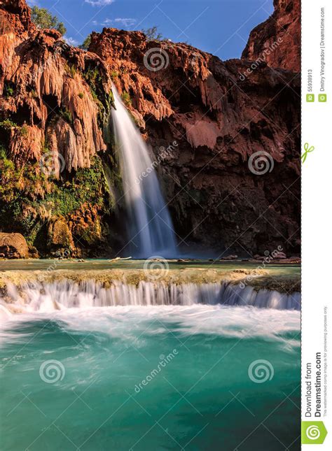 Beautiful Havasu Falls Supai Arizona United States