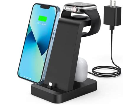 Charger Station For Iphone Multiple Devices 3 In 1 Fast Wireless