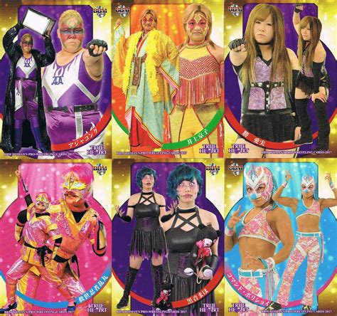 The Raz Card Blog 2017 Bbm True Heart Japanese Womens Pro Wrestling