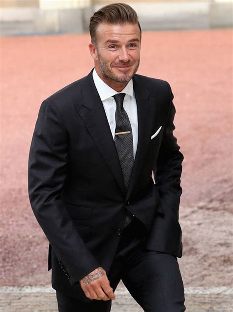 Discover more posts about young david beckham. David Beckham looks dapper as ever as he meets the Queen ...